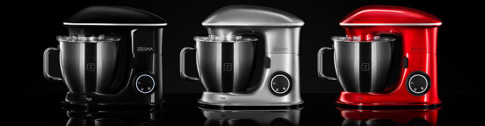 Robot kuchenny planetarny ZEEGMA Planeet Chef (2200W) estetyka funkcjonalność specjalnie opracowany kształt zaokrąglone krawędzie elegancki wygląd uniwersalna kolorystyka w różnorodne aranżacje wnetrz dodanie stylu