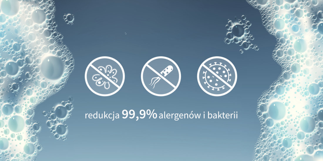 Pralka SHARP ES-NFH814CWA-PL 8 kg 1400 obr A higiena czystosc Program automatyczny Allergy SMART