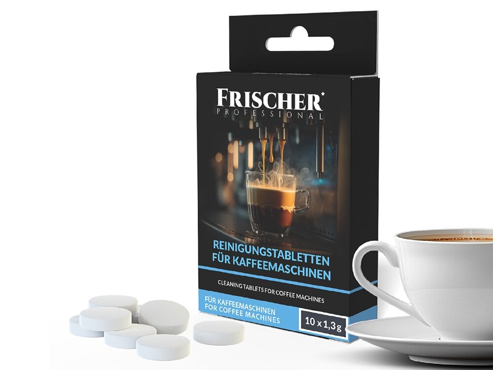 Tabletki czyszczące do ekspresów FRISCHER FR00016 (10 sztuk) kv początek opisu