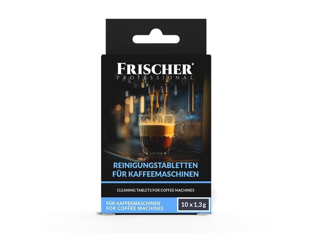 Tabletki czyszczące do ekspresów FRISCHER FR00016 (10 sztuk) wydajność, konserwacja ekspresu