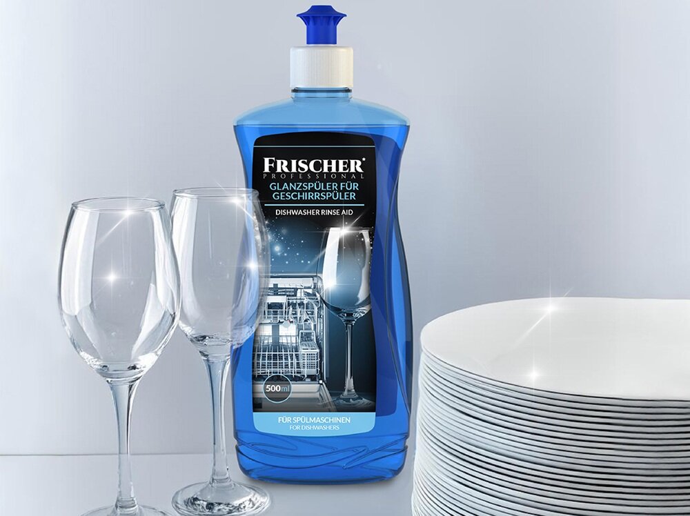 Nabłyszczacz do zmywarek FRISCHER Professional 500 ml kompatybilna, skuteczne czyszczenie