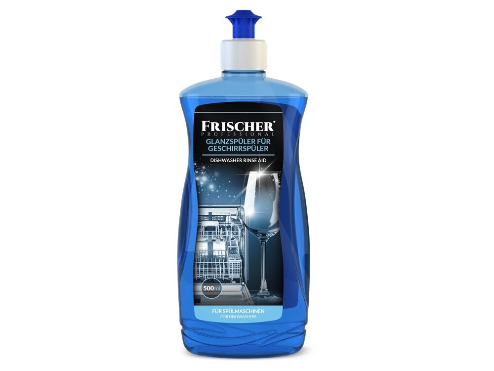 Nabłyszczacz do zmywarek FRISCHER Professional 500 ml wydajna pojemność, nabłyszczenie
