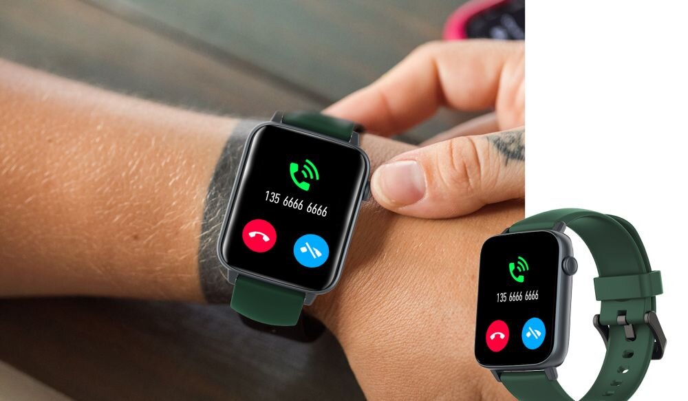 Smartwatch DOOGEE CS3 ekran bateria czujniki zdrowie sport pasek ładowanie pojemność rozdzielczość łączność sterowanie krew puls rozmowy smartfon aplikacja