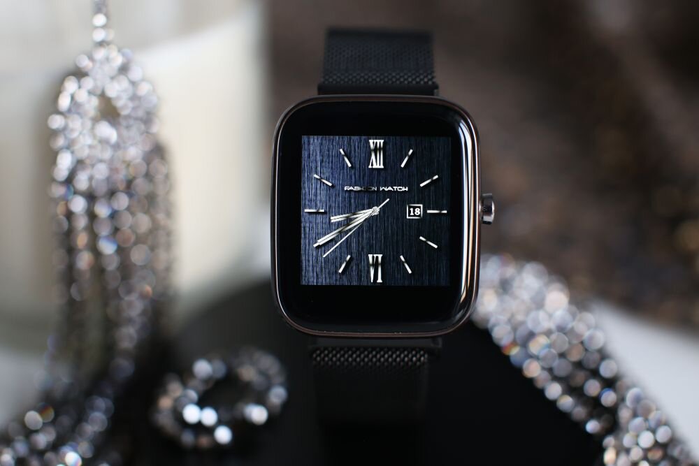 Smartwatch VECTOR SMART  ekran bateria czujniki zdrowie sport pasek ładowanie pojemność rozdzielczość łączność sterowanie krew puls rozmowy smartfon aplikacja 