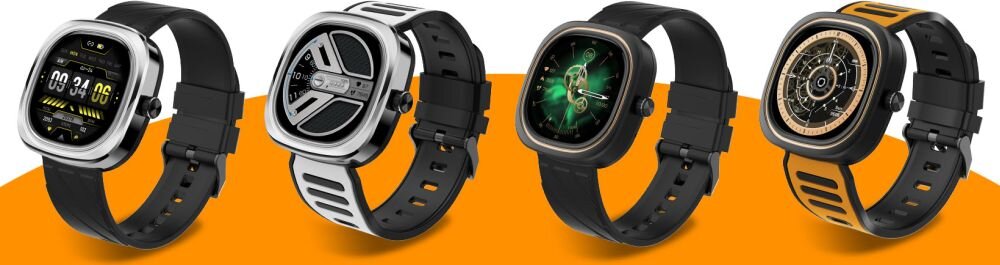 Smartwatch DOOGEE D11 ekran bateria czujniki zdrowie sport pasek ładowanie pojemność rozdzielczość łączność sterowanie krew puls rozmowy smartfon aplikacja