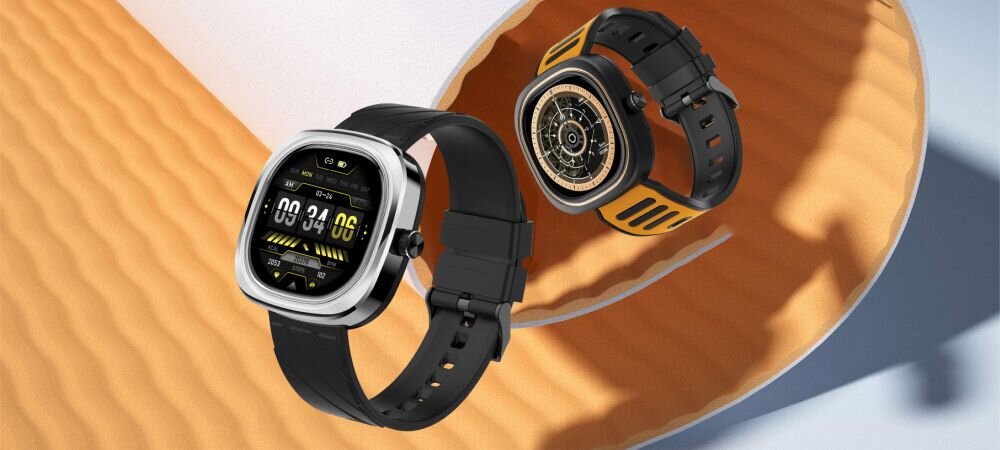 Smartwatch DOOGEE D11 ekran bateria czujniki zdrowie sport pasek ładowanie pojemność rozdzielczość łączność sterowanie krew puls rozmowy smartfon aplikacja