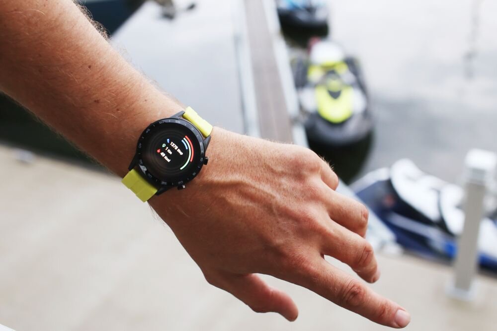 Smartwatch VECTOR SMART SPORT ekran bateria czujniki zdrowie sport pasek ładowanie pojemność rozdzielczość łączność sterowanie krew puls rozmowy smartfon aplikacja