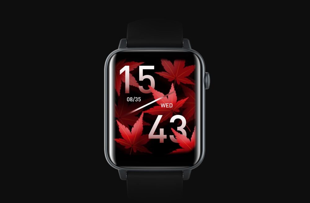 Smartwatch DOOGEE CS3 ekran bateria czujniki zdrowie sport pasek ładowanie pojemność rozdzielczość łączność sterowanie krew puls rozmowy smartfon aplikacja 