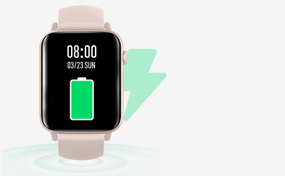 Smartwatch DOOGEE CS3 ekran bateria czujniki zdrowie sport pasek ładowanie pojemność rozdzielczość łączność sterowanie krew puls rozmowy smartfon aplikacja 