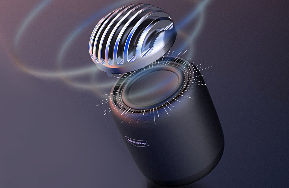 Głośnik mobilny NILLKIN Bullet Mini - muzyka kolor design obudowa