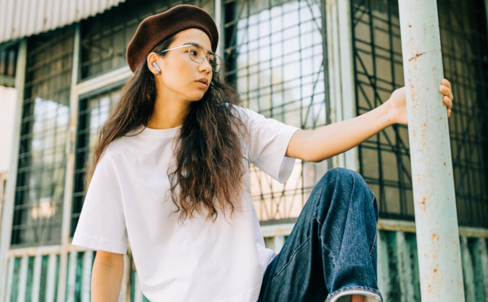 Słuchawki dokanałowe JBL Vibe 300 TWS ochrona deszcz pot woda ipx2 