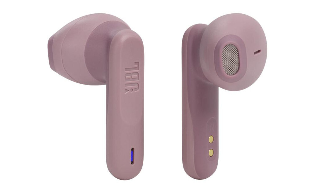 Słuchawki dokanałowe JBL Vibe 300 TWS etui praktyczne zastosowanie transport ładowanie powerbank uzupełnianie baterii akumulator 