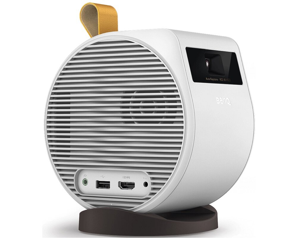 Projektor BENQ GV11 szybka instalacja zakres projekcji Google Android TV przenośny 200 ANSI lumenów Sterowanie telefonem Aplikacja BenQ Smart Control