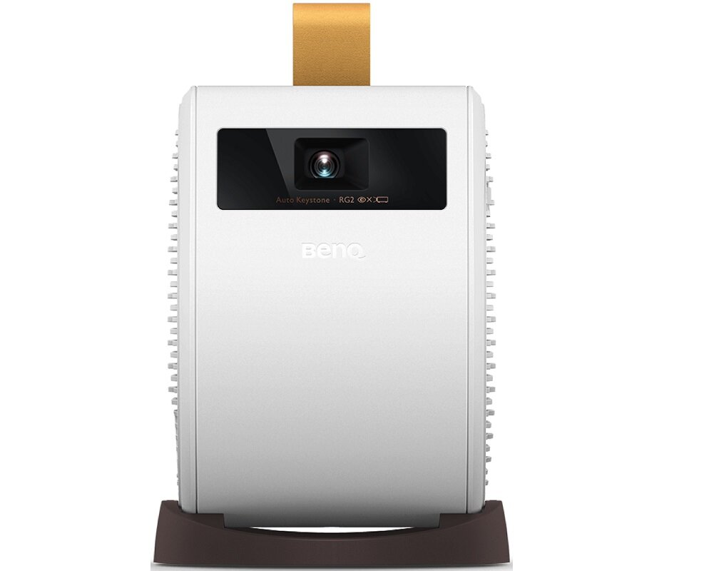 Projektor BENQ GV11 szybka instalacja zakres projekcji Google Android TV przenośny 200 ANSI lumenów Sterowanie telefonem Aplikacja BenQ Smart Control