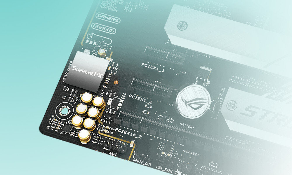 Płyta główna ASUS ROG Strix B650-A Gaming WiFi dźwięk jakość układ audio