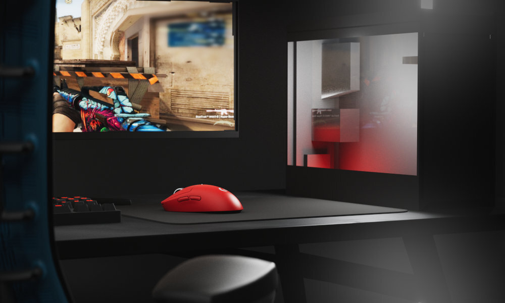 MYSZ LOGITECH G PRO X SUPERLIGHT CZERWONA