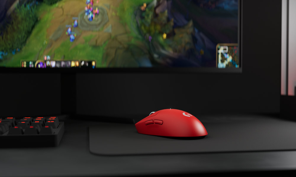 MYSZ LOGITECH G PRO X SUPERLIGHT CZERWONA