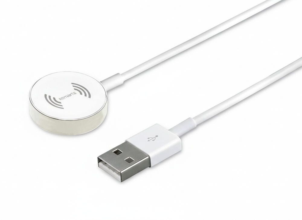 Ładowarka indukcyjna 4SMARTS VoltBeam Mini Biała magnetyczne dokowanie automatyczne ładowanie Apple Watch