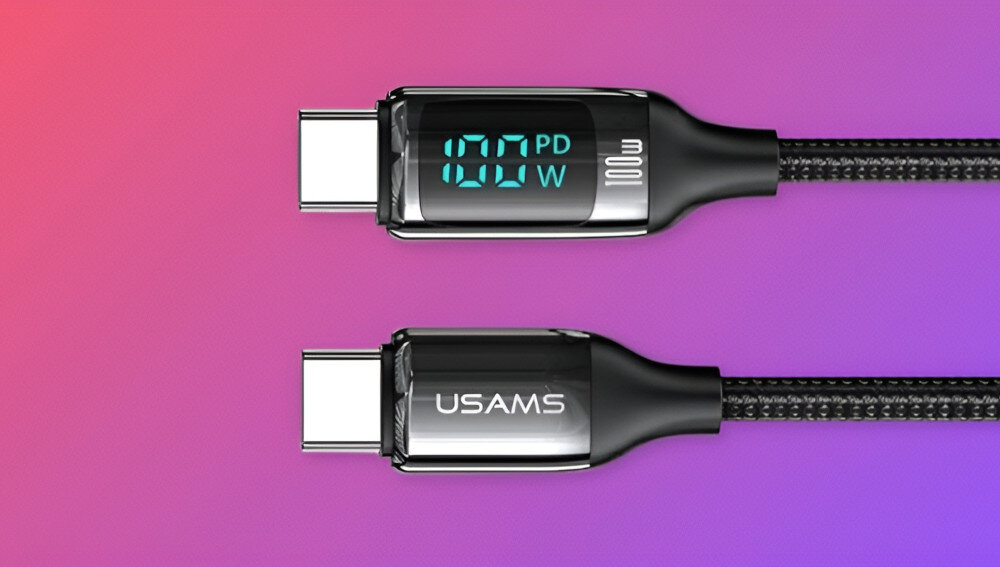 Kabel USB-A USB-C USAMS U78 100 W