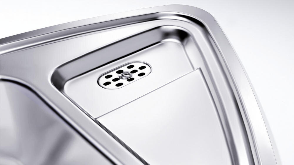 BLANCO zlewozmywak ociekacz osuszanie naczynia owoce warzywa płaska elegancka krawędź montaż wpuszczany blat