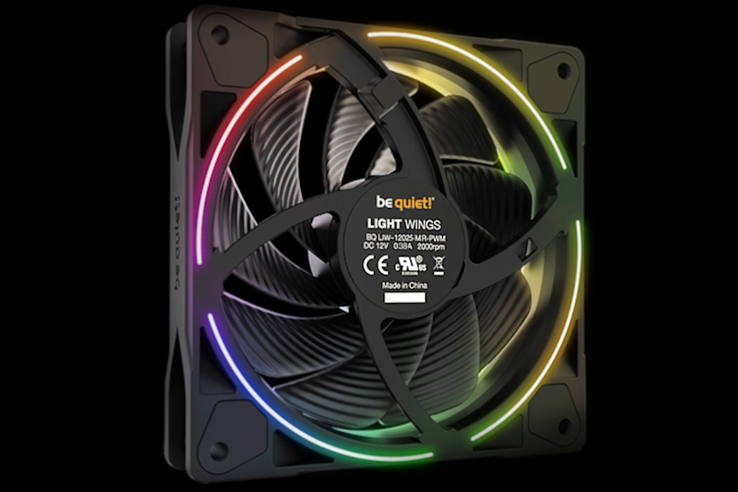 CHŁODZENIE CPU BE QUIET Pure Rock 2 FX Black podświetlenie ARGB LED