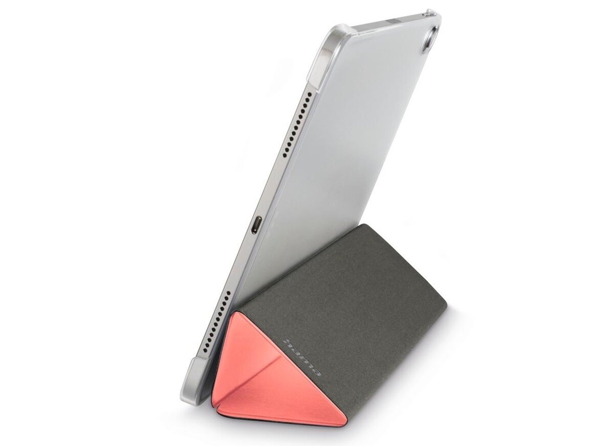 Funkcja podstawki, wygodne korzystanie, etui Hama Fold Clear na iPad
