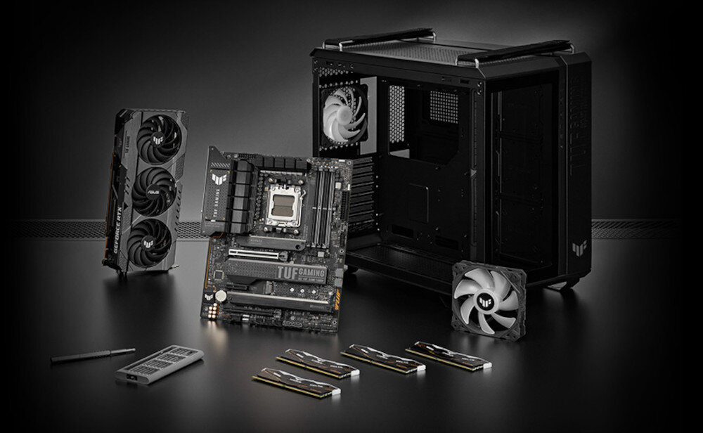 Płyta główna ASUS TUF Gaming B650-Plus WiFi montaż oprogramowanie kontrola konfiguracja