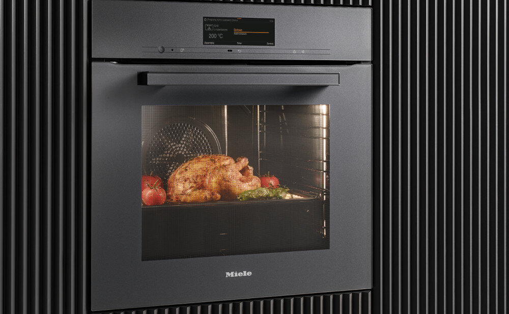 PIEKARNIK MIELE H7165BP chłodny front bezpieczeństwo