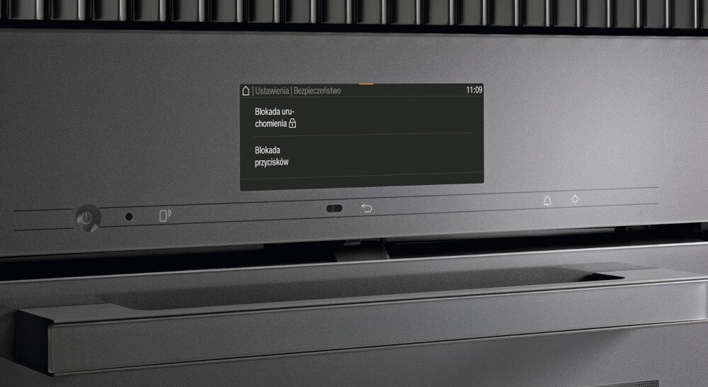 PIEKARNIK MIELE H7165BP bezpieczeństwo