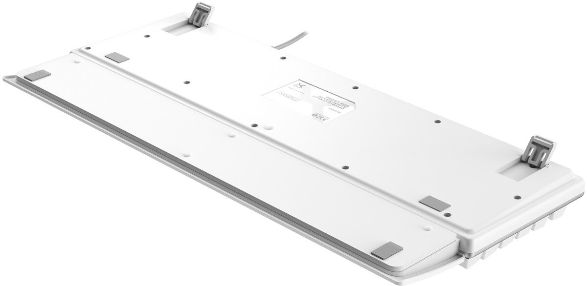 Klawiatura KRUX Frost Silver RGB regulacja kata nachylenia
