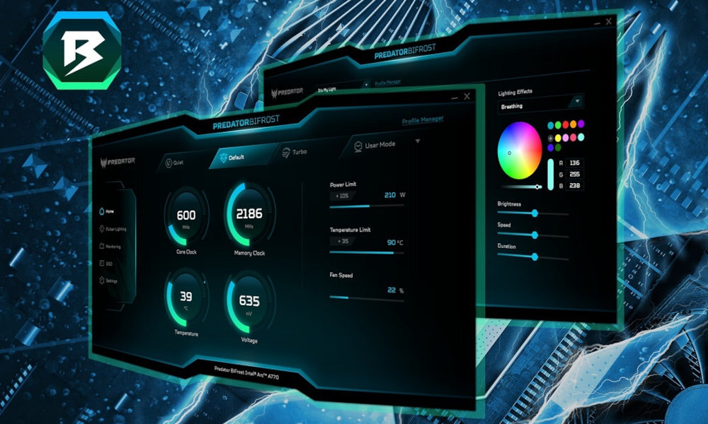 Karta graficzna ACER Predator BiFrost Intel Arc A770 OC 16GB