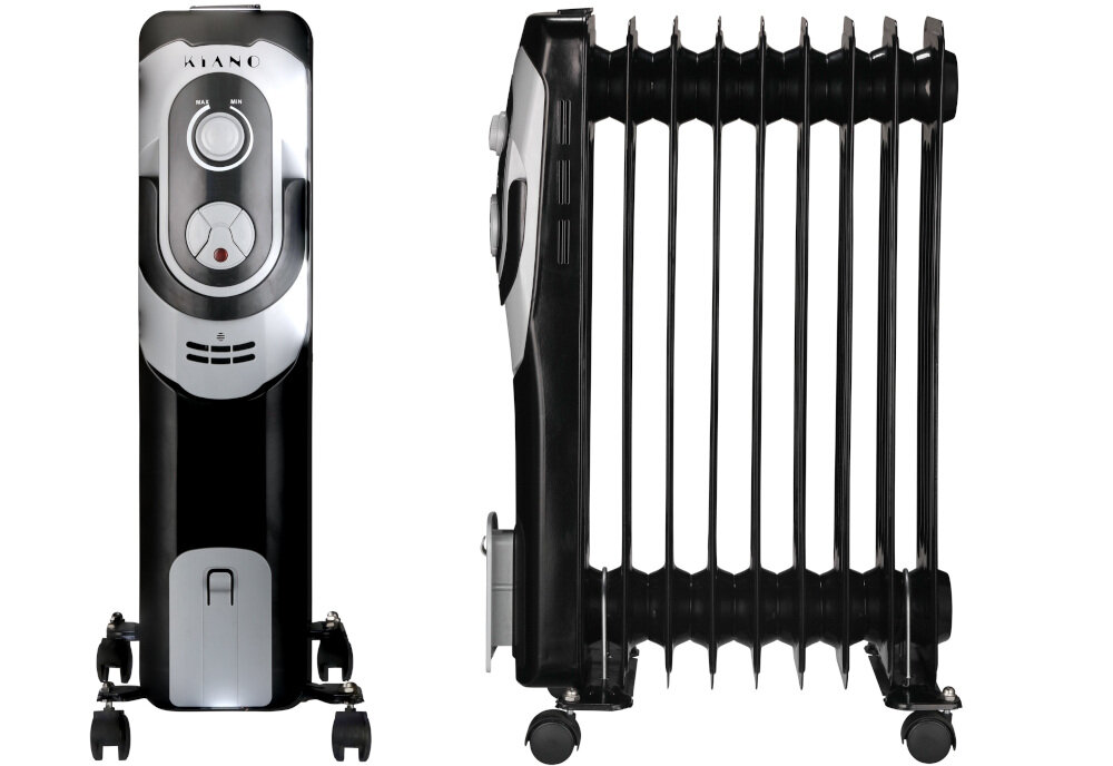 Grzejnik olejowy KIANO Heater 20 Elegancki design odporny zywotnosc 4 kolka wymiary waga