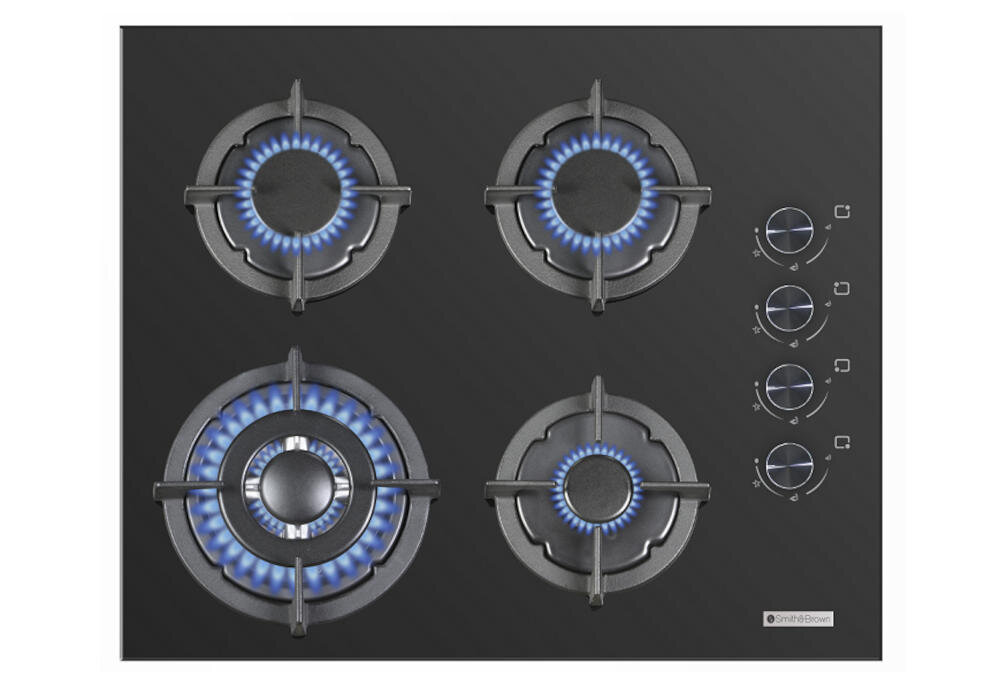SMITH&BROWN SHO-G462-BP5 płyta gazowa gotowanie palniki funkcjonalność wygoda