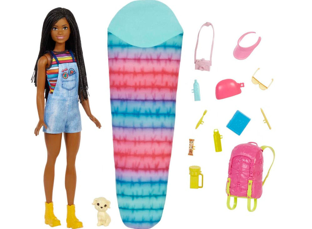 Lalka Barbie Kemping Malibu Brooklyn HDF74