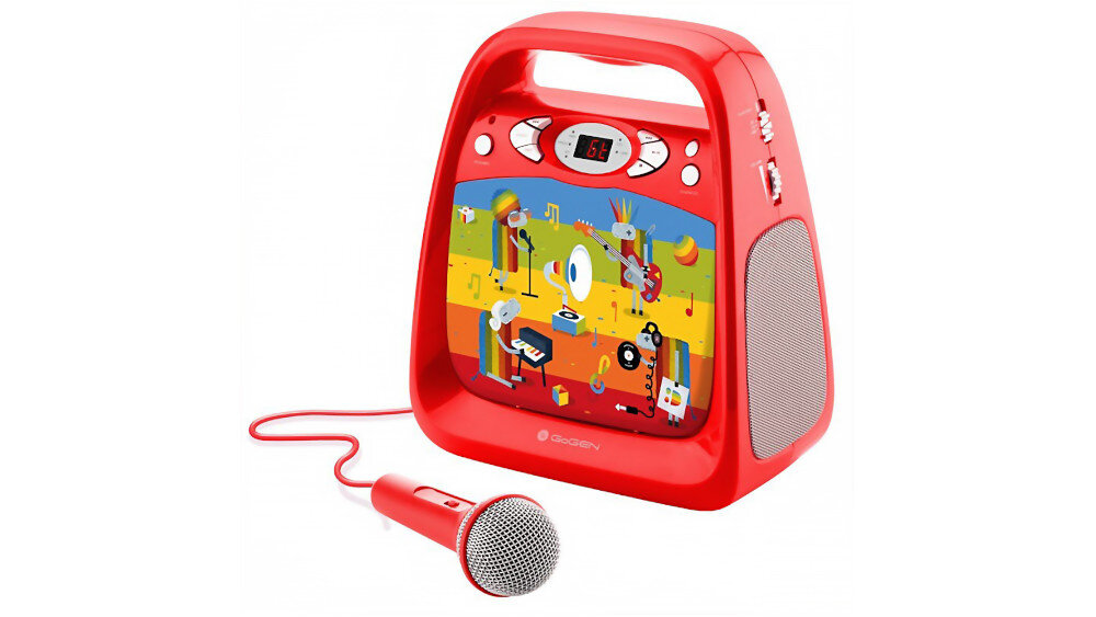 Odtwarzacz MP3 GOGEN DeckoKaraoke - mikrofon
