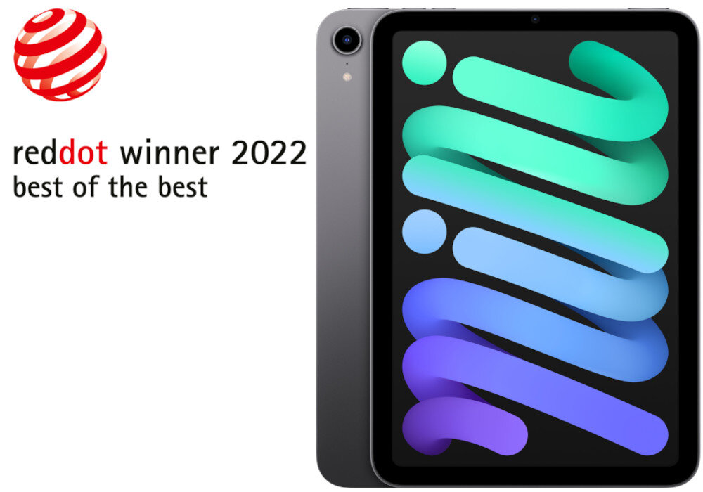 Tablet APPLE iPad mini nagroda reddot