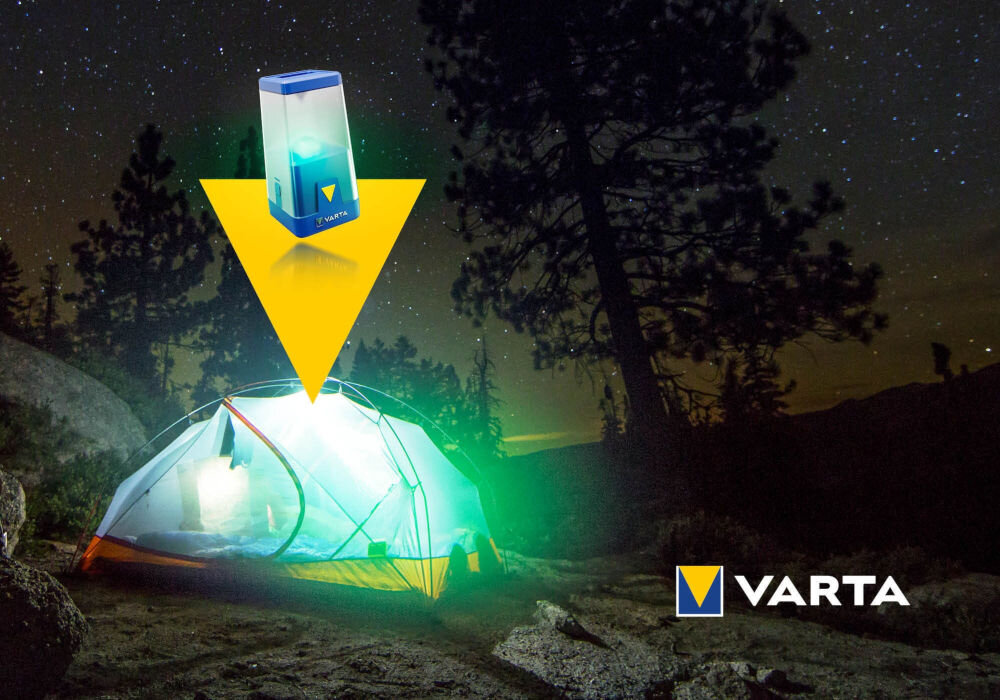 Latarka czołowa VARTA Outdoor Ambiance L20 kolory soczewka ściemnianie