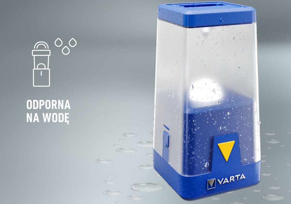 Latarka czołowa VARTA Outdoor Ambiance L20odporność na upadki na wodę