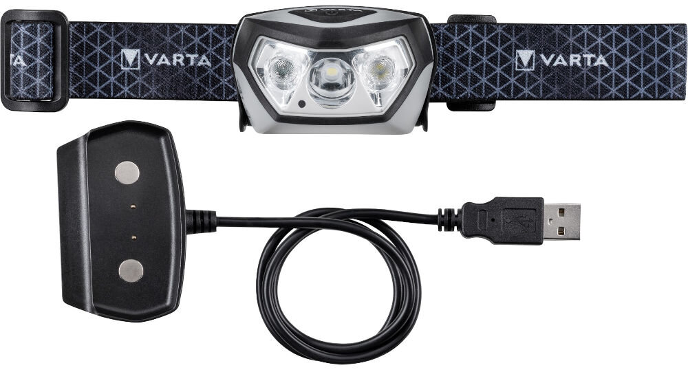 Latarka VARTA Outdoor Sports H30R Wireless PRO elementy zestaw