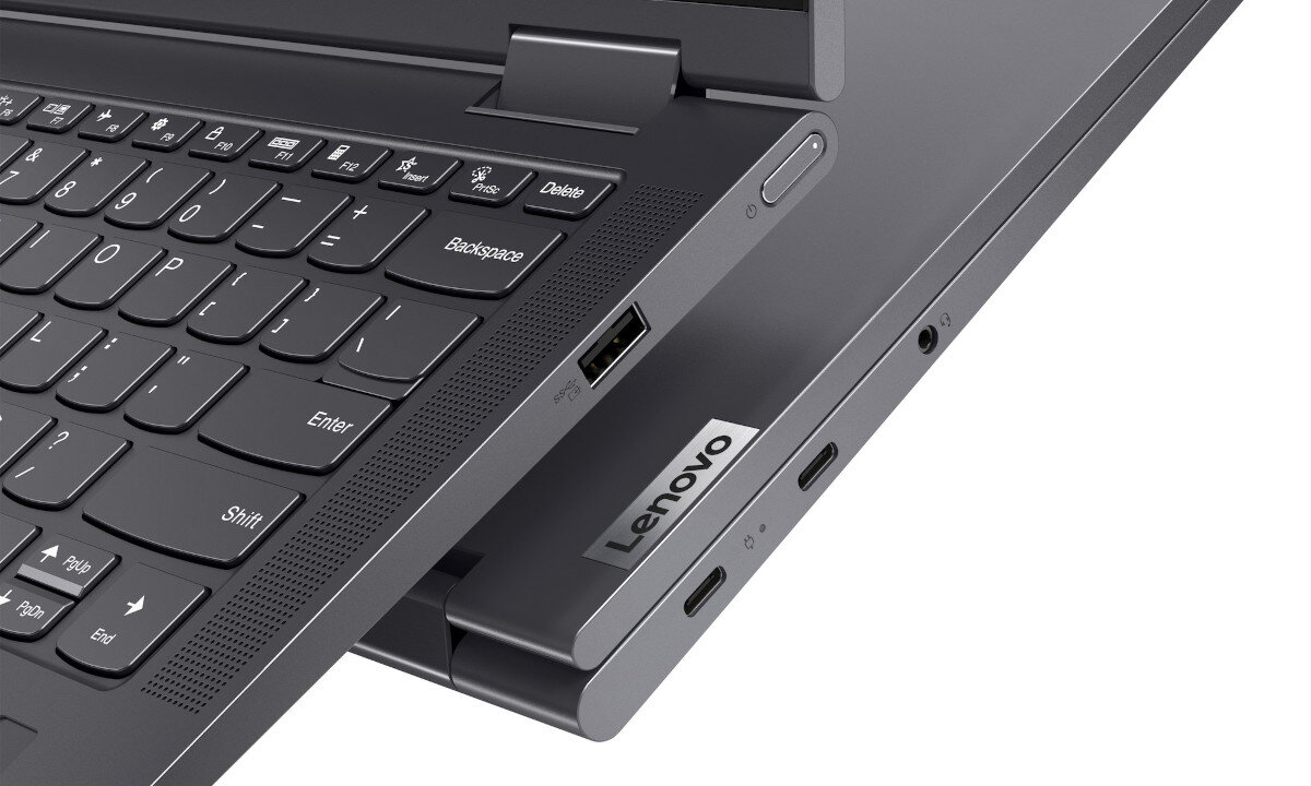 Laptop LENOVO Yoga 7 14ACN6 porty złącza