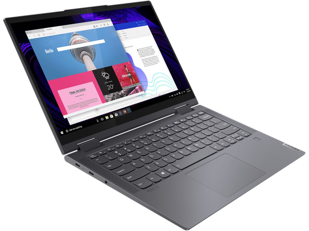 Laptop LENOVO Yoga 7 14ACN6 rozdzielczość głośniki
