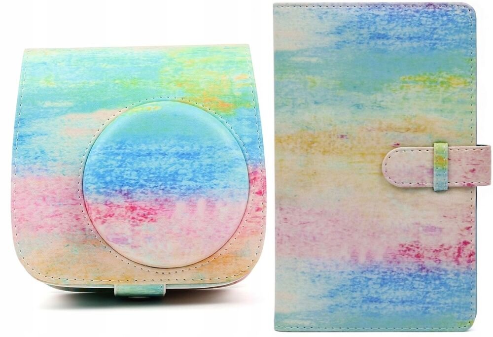 Pokrowiec LOVEINSTANT Instax Mini 11 aparat ochrona dopasowanie pasek obsługa pokrywa klapka drukowanie 