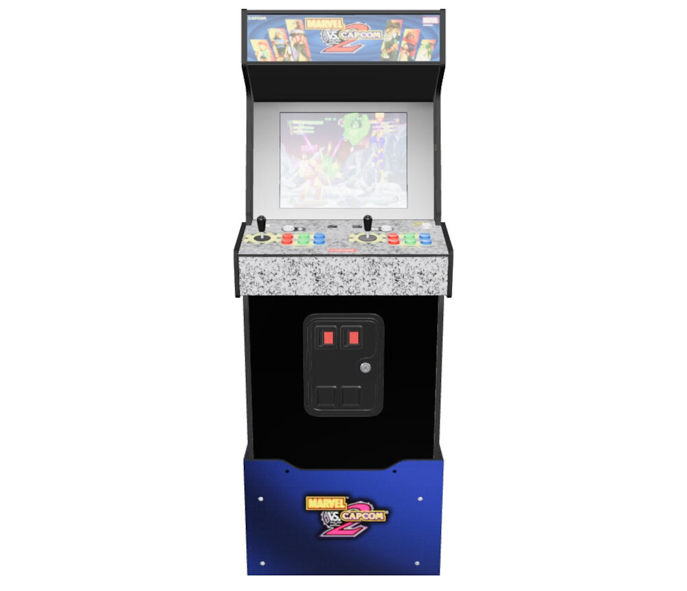Konsola ARCADE1UP Marvel vs Capcom 2 retro budowa efekty grafika gracze możliwości jakość
