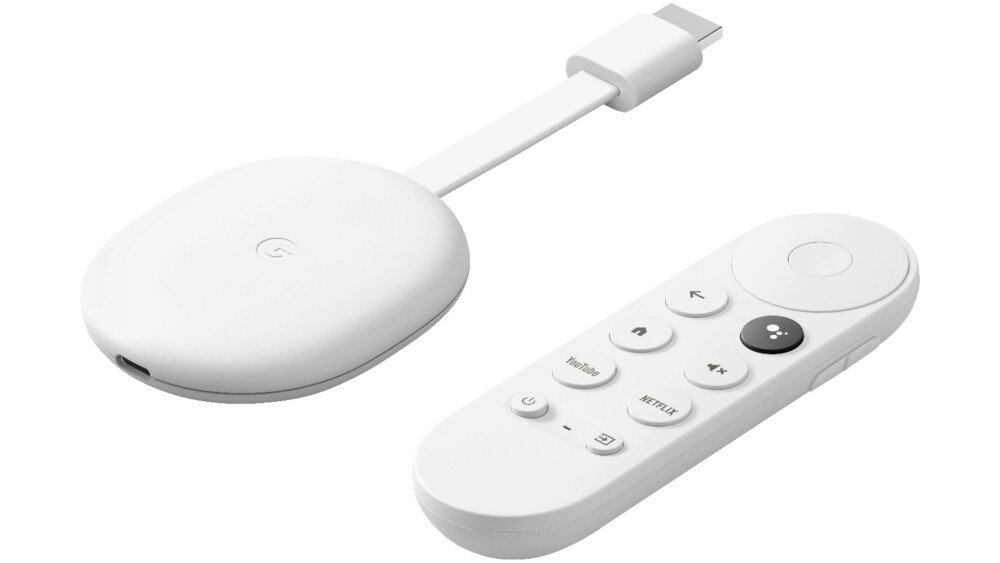 Odtwarzacz multimedialny GOOGLE Chromecast 4.0 - obraz