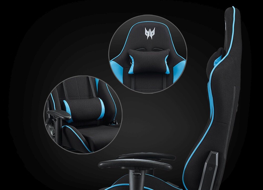Fotel ACER Predator Rift Lite komfort wygoda gra gracz wsparcie kręgosłup