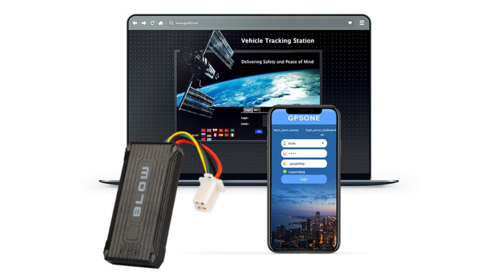 Lokalizator GPS BLOW BL03A 4G - zastosowanie