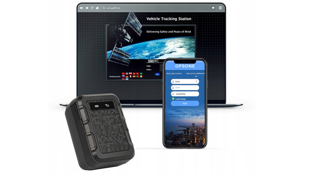 Lokalizator GPS BLOW BL020  - aplikacja