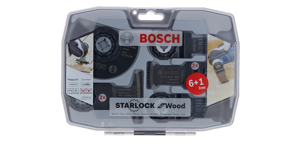 Zestaw brzeszczotów BOSCH 2608664623 (7 elementów)
