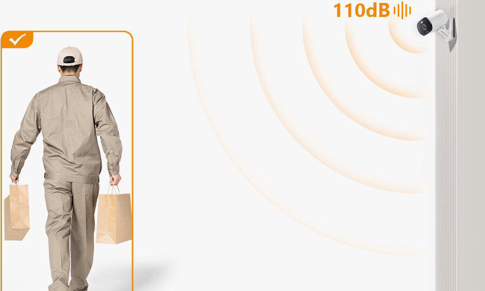 Kamera IMOU Versa Zaawansowane algorytmy alarm