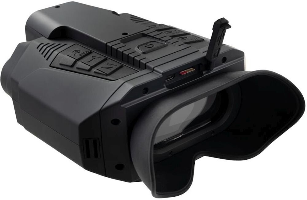 Lornetka noktowizyjna DORR Z Dalmierzem ZB-500 PVE optyka waga konstrukcja ogniskowa zoom przybliżenie dioptria muszle oczne obiektywy soczewki pryzmat powłoka gwint okulary obserwacja przyroda sport powiększenie